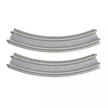 KATO N gauge double track curved line R414/381-45° 2 pieces 20-181 Railway model supplies