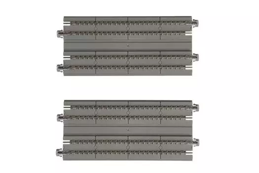 KATO N gauge double track slab track straight line 124mm 2 pieces Railway model supplies 20-025