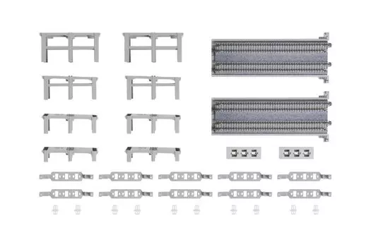 KATO N Gauge Double Track Slope Pier Basic Set 23-048 Railway Model Supplies