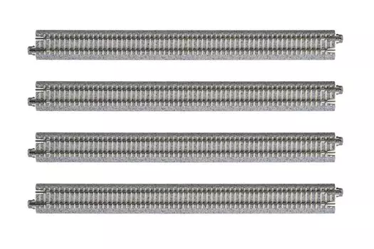 KATO N gauge double track station extension track 248mm 4 pieces railway model rail set 20-875