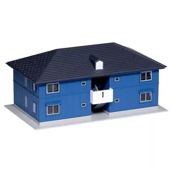 KATO N gauge двухэтажная квартира темно-синяя диорама принадлежности 23-402D