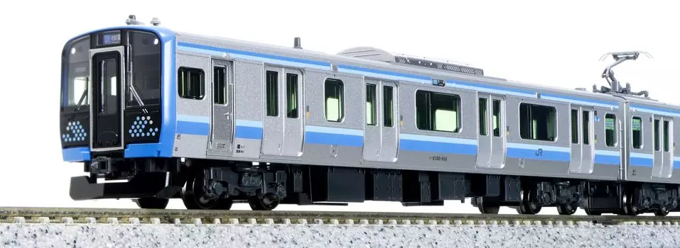 KATO N Gauge E131 Series 500 Series Sagami Line 4-вагонный набор 10-1946 Железнодорожная модель поезда