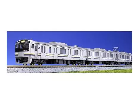 KATO N Gauge E217 Series Yokosuka Line Attached Formation Set Железнодорожная модель поезда Line/Sobu 4-вагонная 10-497 серебряный