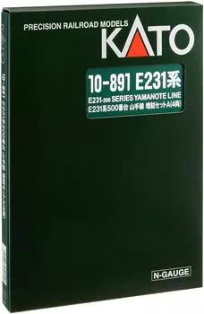Kato N gauge E231 series 500 series Yamanote line extension set A 10-891 (4 cars)