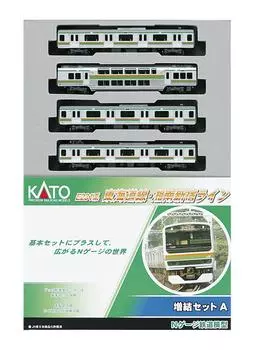 KATO N Gauge E231 Series Tokaido Shinjuku Line Дополнительный набор A для железнодорожных моделей поездов Line/Shonan 4-вагонный 10-595 чёрный