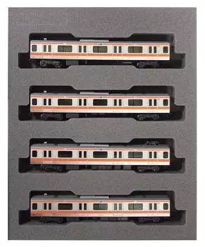 KATO N Gauge E233 Series Chuo Line T Formation Дополнительный набор Железнодорожная модель поезда 4-вагонный 10-1312