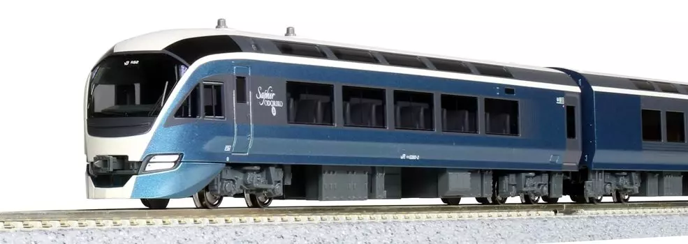 KATO N Gauge E261 Series Saphir Dancer Базовый набор Железнодорожная модель поезда 4-вагонный 10-1661S