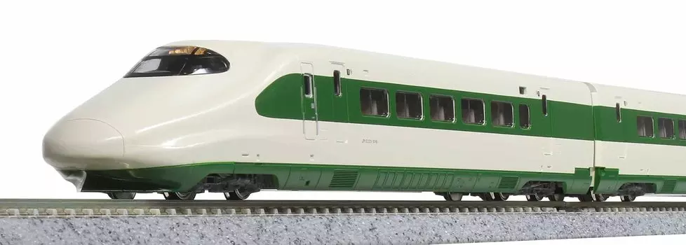 KATO N gauge E2 series 1000 series Shinkansen 200 series набор для цветного проекта Железнодорожная модель поезда из 10 вагонов [Специальный продукт] 10-1807 зелёный