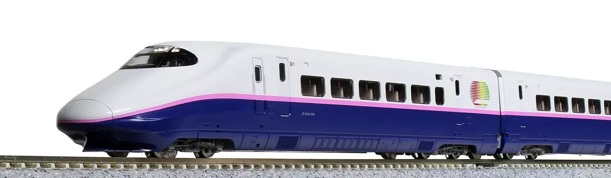 KATO N Gauge E2 Series 1000 Shinkansen Yamabiko Toki Addition Set Railway Model Train 4-Car 10-1719