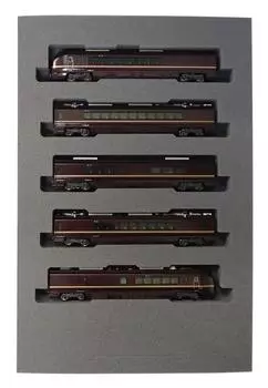 KATO N gauge E655 серия Nagomi японский набор модель поезда железной дороги 5 вагонов 10-1123 серебряный