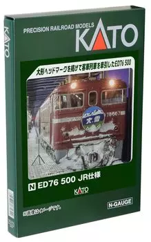 KATO N Gauge ED76 500 JR Specification 3071-2 Railway Model Electric Locomotive