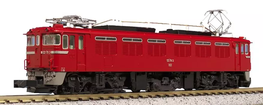 KATO N Gauge ED78 Primary Type Railway Model Electric Locomotive 3080-1