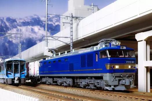 KATO N Gauge EF510 500 JR Freight Color Blue Железнодорожная модель электровоза 3065-8