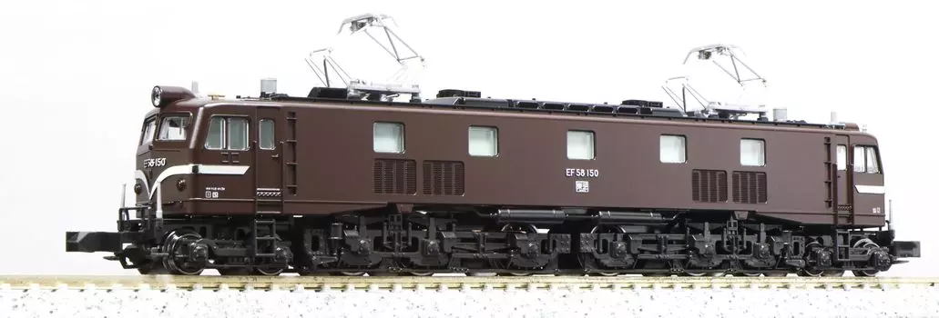 KATO N Gauge EF58 150 Miyahara Driver Station Железнодорожная модель электровоза 3049-1