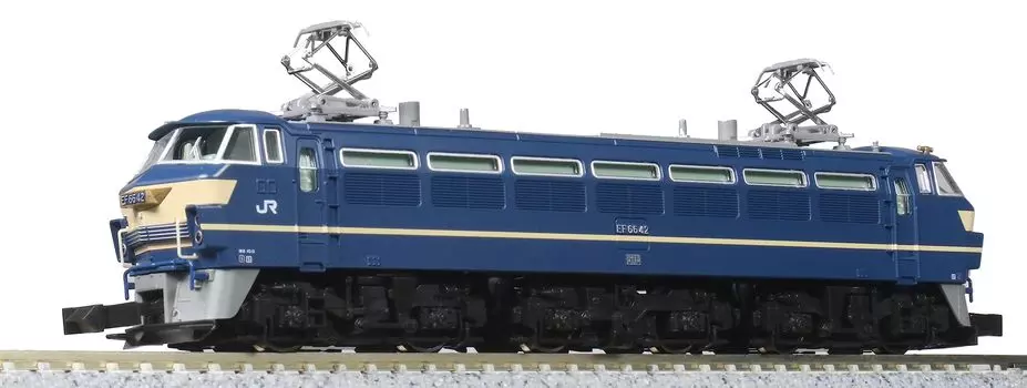 KATO N Gauge EF66 0 Series Late Model Blue Train Traction Machine Железнодорожная модель электровоза Blue 3090-3 синий