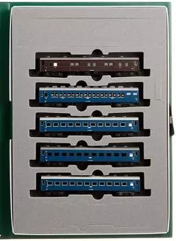 KATO N Gauge Express Tsugaru Дополнительный набор железнодорожных моделей пассажирских вагонов 5-вагонный 10-880