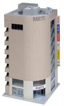 KATO N Gauge Fashion Building 1 бежевый 23-437C Диорама Принадлежности