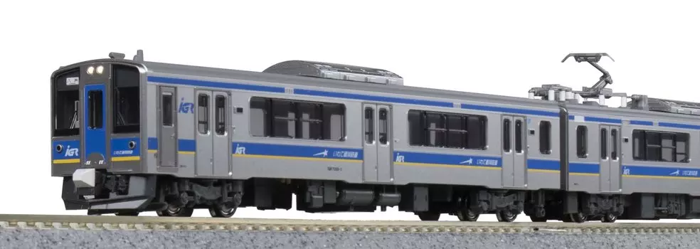 KATO N gauge IGR Iwate Galaxy Railway IGR7000 series 0 series set Железнодорожная модель поезда 2-вагонный 10-1560 синий