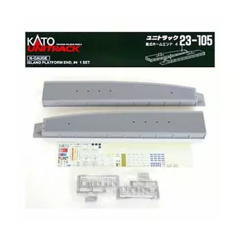 KATO N Gauge Island Home End 4 1 набор 23-105 принадлежности для моделей железных дорог