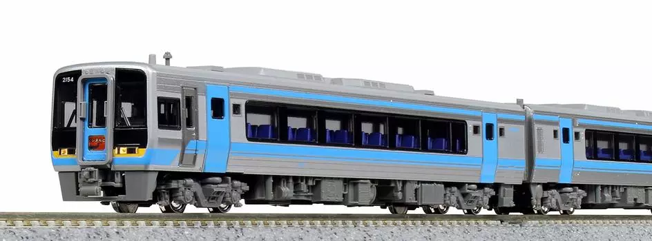 KATO N gauge JR Shikoku 2000 series set Железнодорожная модель дизельного вагона 3-вагонный 10-1504