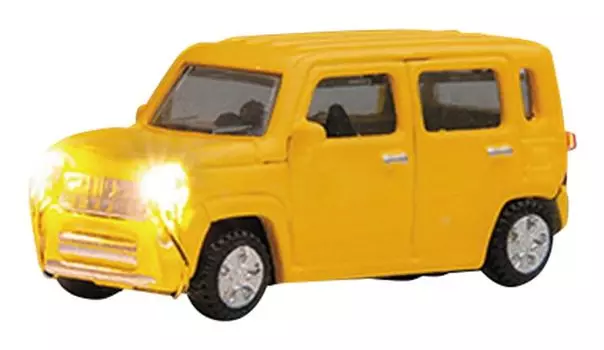 KATO N Gauge Just Plug Light SUV Желтый 24-683B Диорама Принадлежности