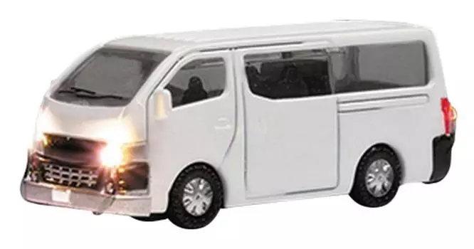 KATO N Gauge Just Plug One Box Car White 24-682A Diorama Supplies