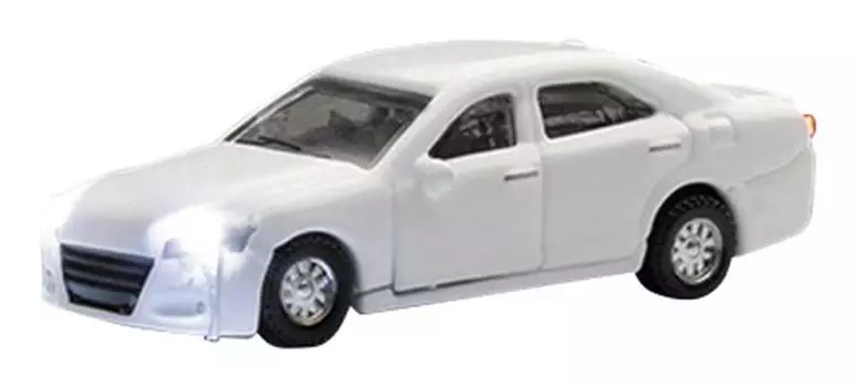 KATO N Gauge Just Plug Sedan Белый 24-684C Диорама Принадлежности