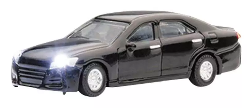 KATO N Gauge Just Plug Sedan Black 24-684A Diorama Supplies