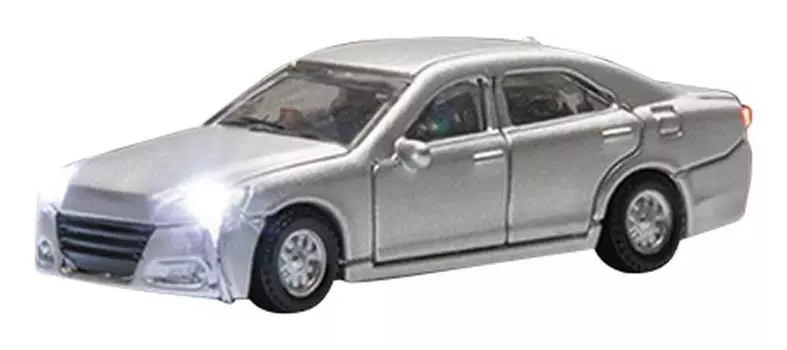 KATO N Gauge Just Plug Sedan Silver Diorama Supplies 24-684B