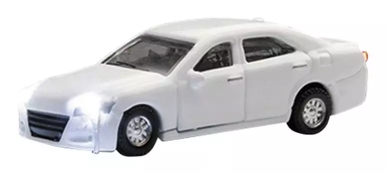 KATO N Gauge Just Plug Sedan White Diorama Supplies 24-684C