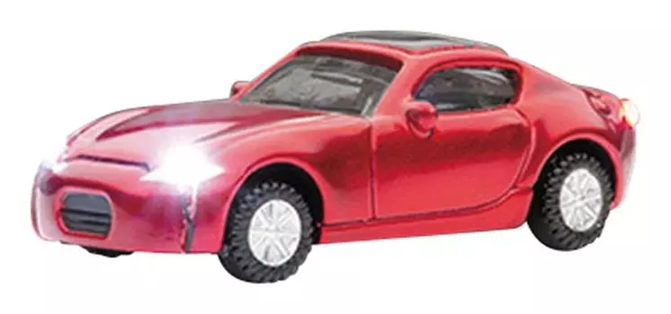 KATO N Gauge Just Plug Sports Car Red Diorama Supplies 24-681A