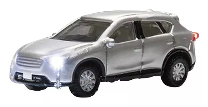 KATO N Gauge Just Plug SUV Car Silver Diorama Supplies 24-680B