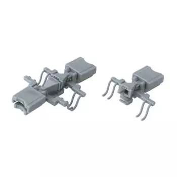 KATO N gauge KATO сцепка плотно соединенная B серая 20 штук 11-706 Принадлежности для моделей железных дорог