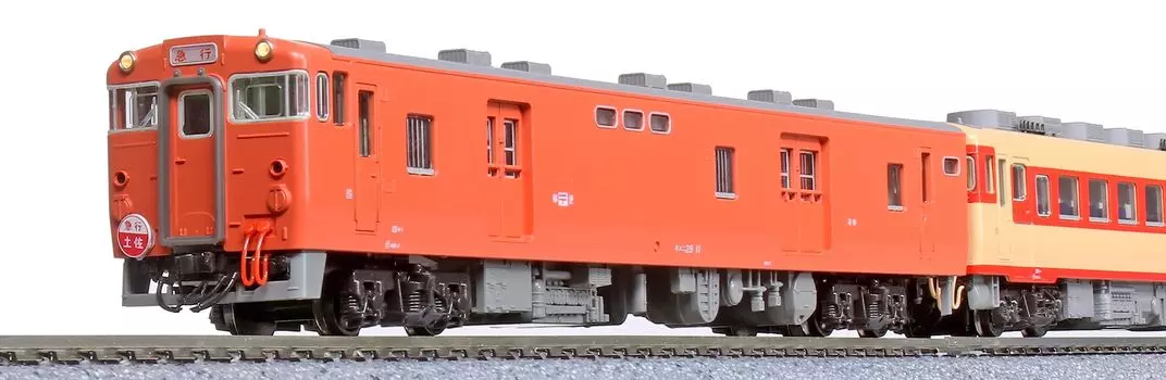 KATO N Gauge Kiha58 Series Express Tosa Set Железнодорожная модель дизельного вагона 5-вагонный 10-1804