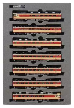 KATO N Gauge Kiha 181 Series Tsubasa Basic 7-Car Set 10-1253 Railway Model Diesel Car