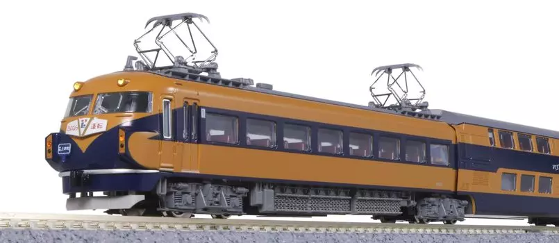 KATO N Gauge Kintetsu 10100 Series New Vista Car Triple Series Set Product Железнодорожная модель поезда 9-вагонный специальный 10-1911