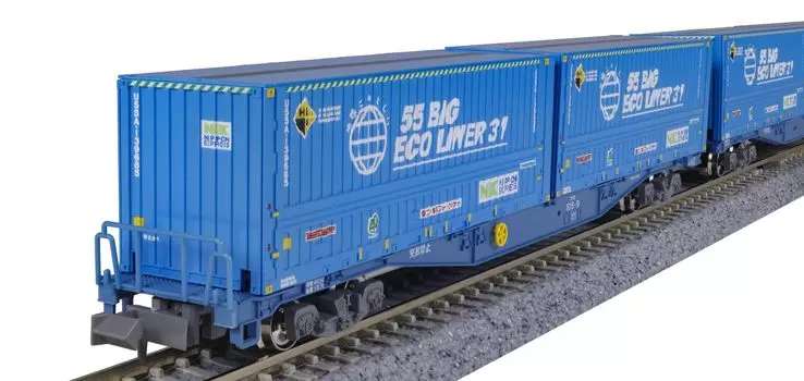 KATO N Gauge Koki105 Toyota Long Pass Express Eco Liner Set Железнодорожная модель грузового вагона 10-вагонный 10-1983