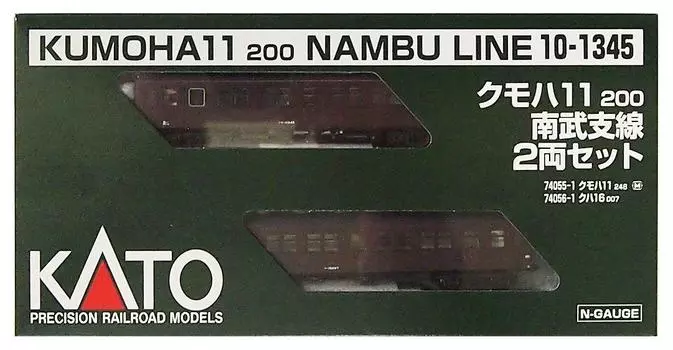 KATO N Gauge Kumoha 11 200 Набор веток Намбу Модель железной дороги поезда 2 вагона 10-1345