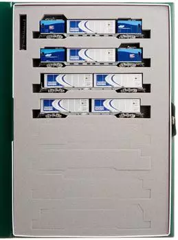 KATO N Gauge M250 Series Super Rail Cargo Дополнительный набор A Железнодорожная модель грузового вагона 4-вагонный 10-566