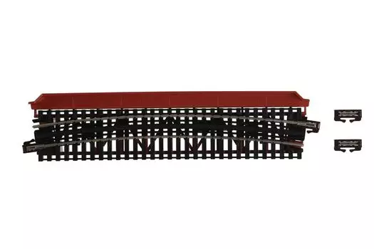 KATO N Gauge однопутный балочный настил изогнутый железный мост красный железнодорожные модели поставки R481-15° 20-470