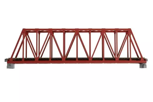 KATO N Gauge однопутный ферменный мост красно-коричневый железнодорожная модель поставки 20-429