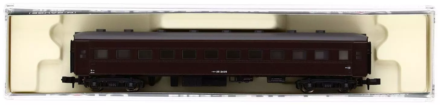 KATO N Gauge OHA35 Коричневый Общего Типа Железнодорожная Модель Пассажирский Вагон 5127-1