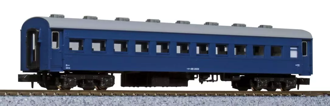KATO N Gauge OHA46 Blue 5228 Railway Model Passenger Car