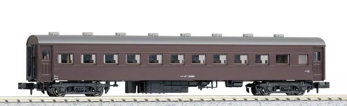 KATO N Gauge OHA47 Коричневый Железнодорожный Пассажирский Вагон 5135-1