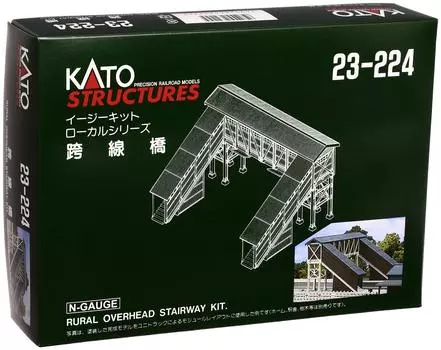 KATO N gauge overpass railway model supplies 23-224
