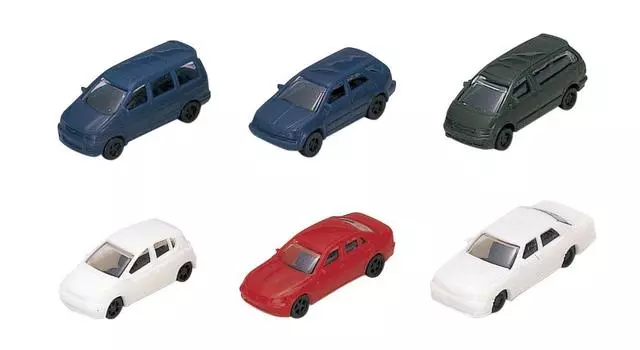 KATO N Gauge пассажирский автомобиль набор 1 из 6 Toyota Vehicles железнодорожные модели поставки 90-х 23-505