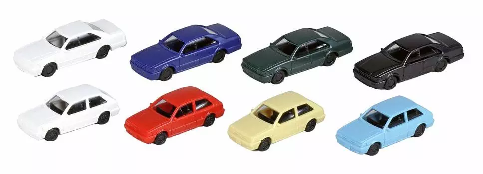 KATO N gauge passenger car set 2 Nissan 8 units Railway model supplies (90s cars) 23-520