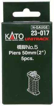 KATO N Gauge Pier with auxiliary joiner 5 pieces Railway model supplies No.5 23-017