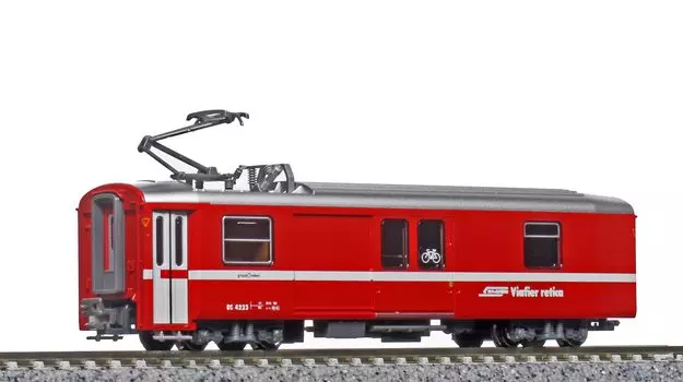 KATO N Gauge Rhaetian Railway Power Luggage Car DS4223 5279-1 Railway Model Passenger Car