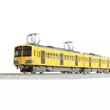 KATO N Gauge Seibu Railway New 101 Series New Paint Color 2-вагонный набор для дополнения головного вагона 10-1754 Железнодорожная модель поезда Желтый